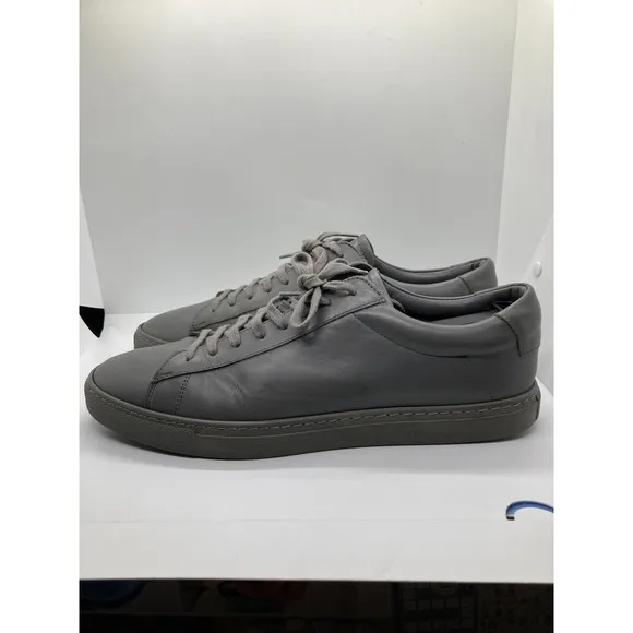 Oliver Cabell Leather Sneakers Mens Size 9.5 Slate Gray 43EU Shoes Sneakers