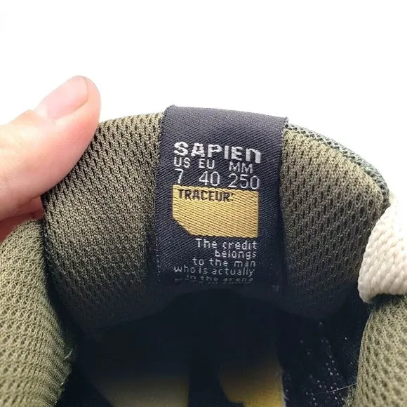 OLLO Sapien Parkour &amp; Free Running Shoes Dark Green (Men's US Size 7)