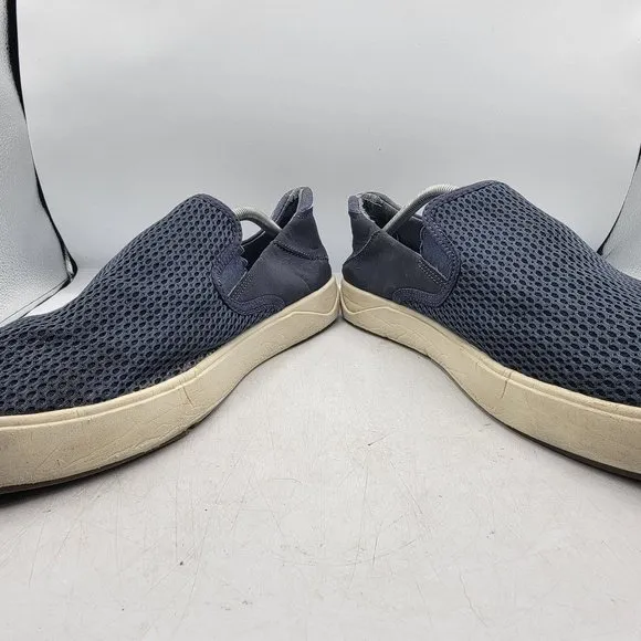 Olukai Lae Ahi Mens 13 Blue Slip On Sneakers Shoes Casual Walking 10443-TFTF