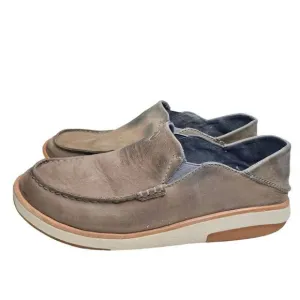 Olukai Mens Leather slip On shoes Size 9.5