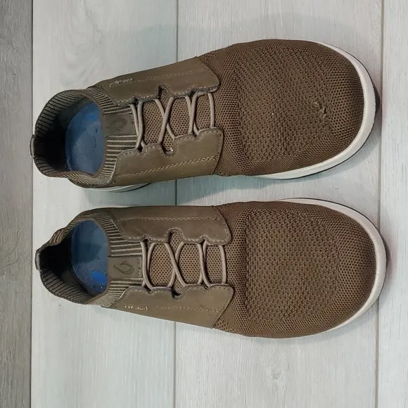 Olukai Mens Makia Ulana Kai Loafer Slip on shoes sz 9.5