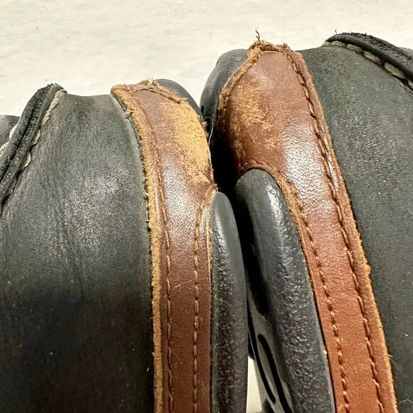 OluKai Moloā Leather Slip On Shoes