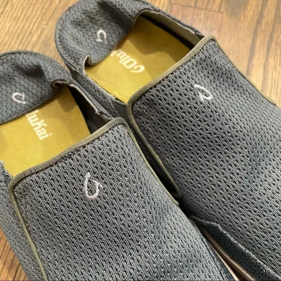 OLUKAI Nohea Mesh Men's Slip On Shoes Size 12