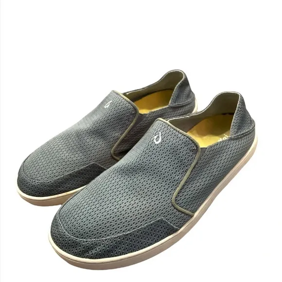 OLUKAI Nohea Mesh Men's Slip On Shoes Size 12