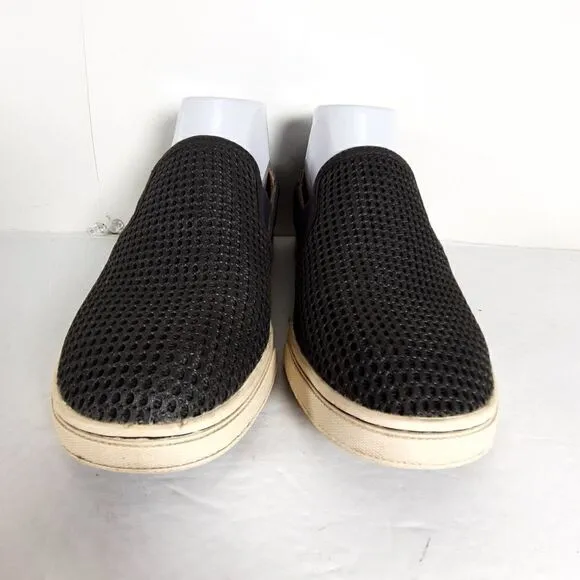 Olukai Women's Pehuea Size 7 Gray Flat Slip On Loafer Shoes 20329-BH40