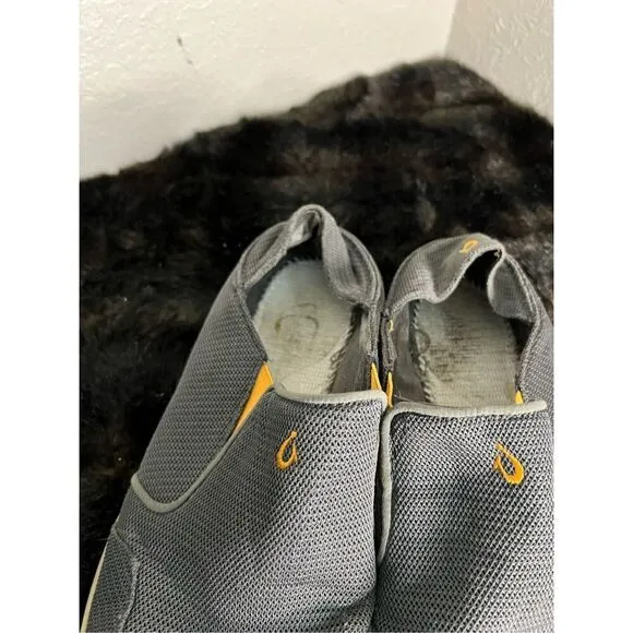 Olukai Nohea Mesh Slip-On Mens Shoes Size: 11.5 Mens Gray