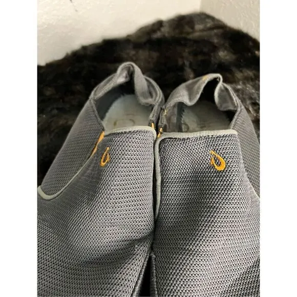 Olukai Nohea Mesh Slip-On Mens Shoes Size: 11.5 Mens Gray