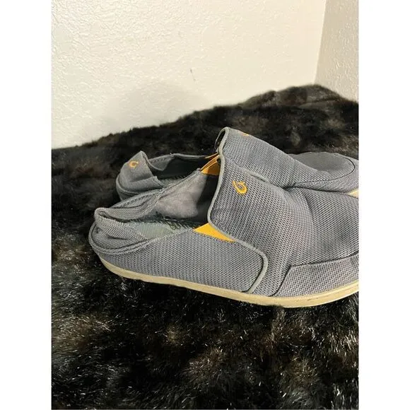 Olukai Nohea Mesh Slip-On Mens Shoes Size: 11.5 Mens Gray