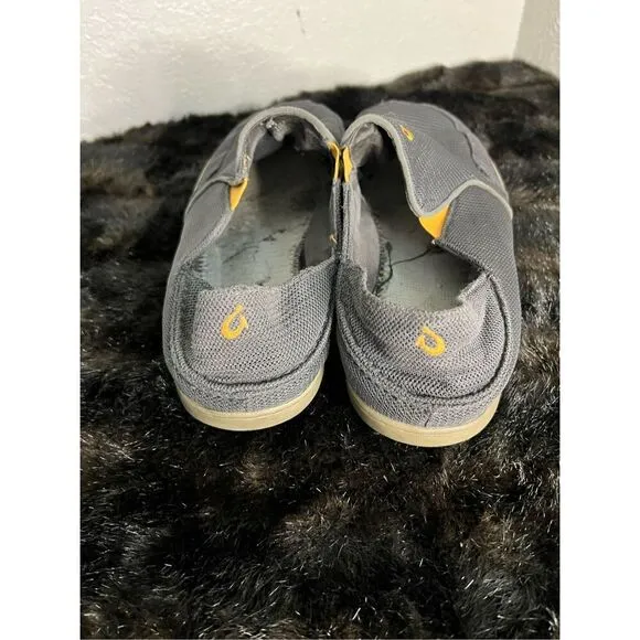Olukai Nohea Mesh Slip-On Mens Shoes Size: 11.5 Mens Gray