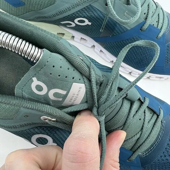 On Cloud Cloudflow Sea Petrol Men‎ 10.5 Running Sneakers