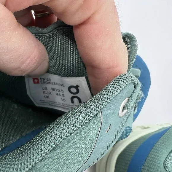 On Cloud Cloudflow Sea Petrol Men‎ 10.5 Running Sneakers