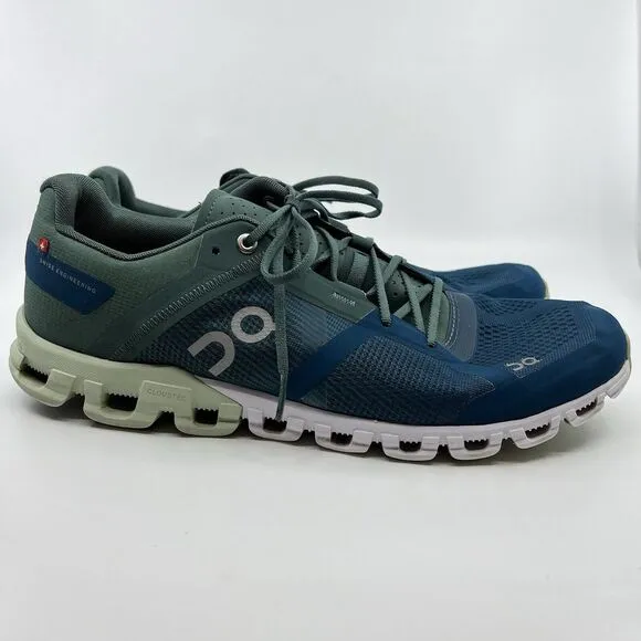 On Cloud Cloudflow Sea Petrol Men‎ 10.5 Running Sneakers
