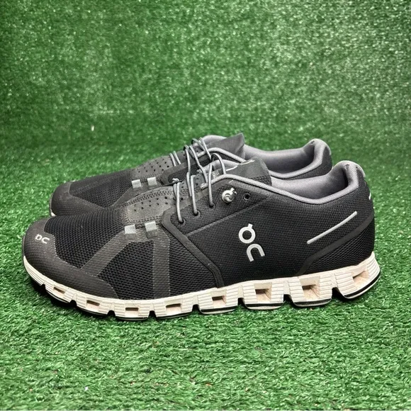 On Cloud Running Cloud 5 Black White Comfort Shoes Sneakers Men's Size 11