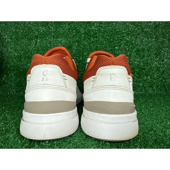 On Cloud The Roger Advantage Men's Shoes Sneakers White Rust 48.98516 Size 11