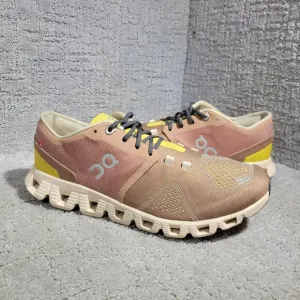 On Cloud X 2.0 Women’s Size 10.5 US Mocha Sand Lace Up Running Sneakers 40.99239