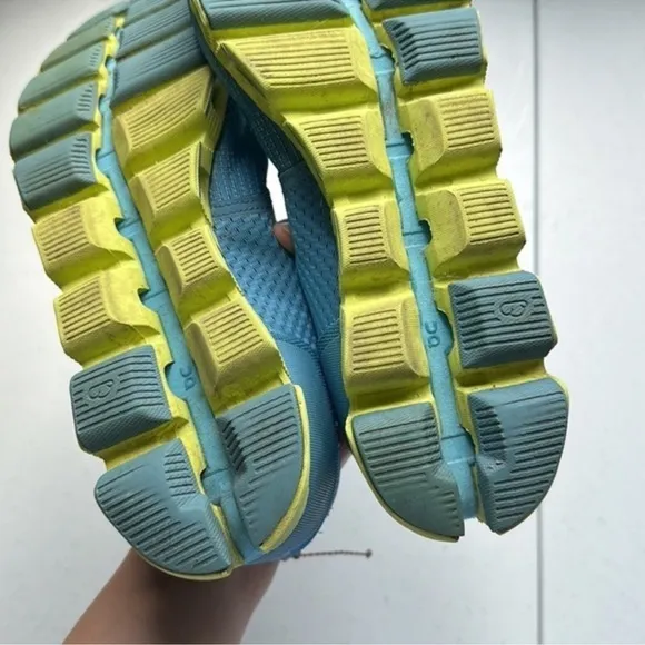 ON Cloud X Running Sneakers Niagara/Lime