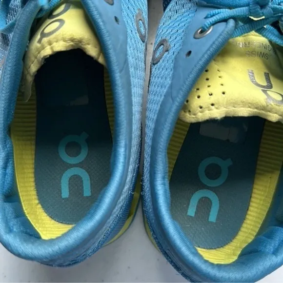 ON Cloud X Running Sneakers Niagara/Lime