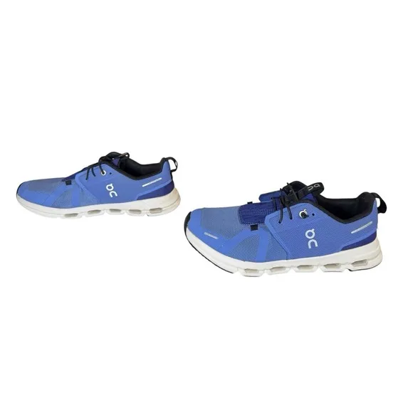 On Cloud Youth Sz 6 Sky Blue Athletic Running Sneakers Lace Up Comfort