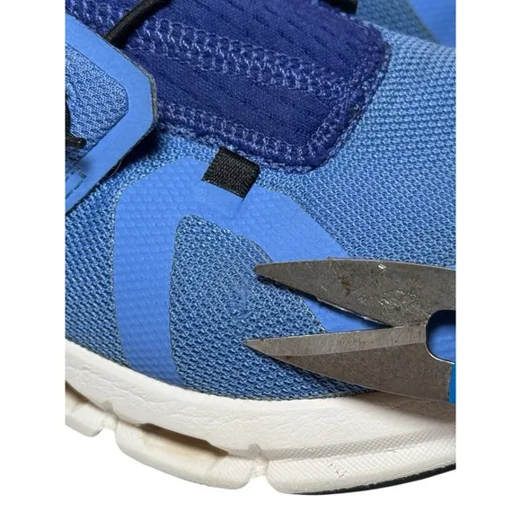 On Cloud Youth Sz 6 Sky Blue Athletic Running Sneakers Lace Up Comfort