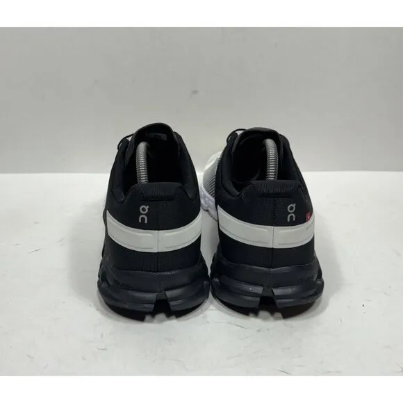 On Cloudflow 2.0 Black White Athletic Running Shoes Men's Size 10 Sneakers