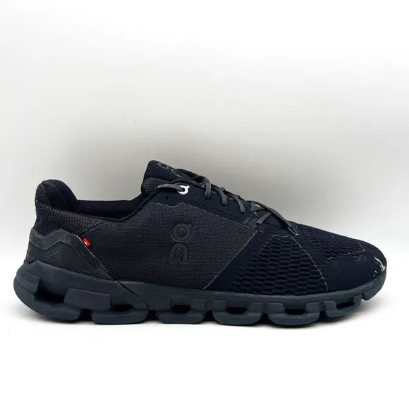 On Mens Swiss Engineering Cloudflyer‎ 4 Black Running Shoes Sneakers Size 13