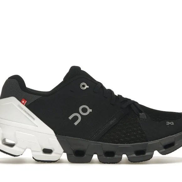 ON Running Black and White Sneakers