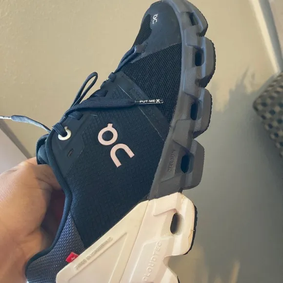 ON Running Black and White Sneakers