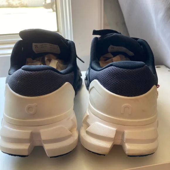 ON Running Black and White Sneakers