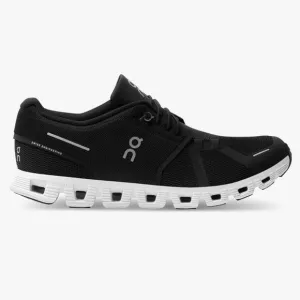 On Running Cloud 5 Men's Sneakers - Black/White