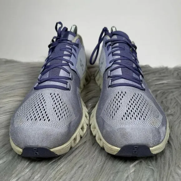 On Running Cloud X Size 10 Purple Lavender Athletic Sneakers
