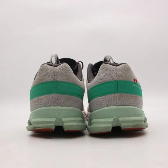 On Running Cloudflow 3 Men's Size 8.5 Gray Green Athletic Running Sneakers