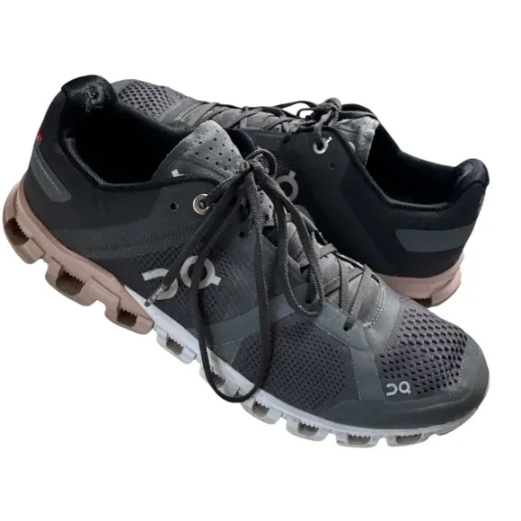 On Running Cloudflow Helion Rock Rose Sneakers Size 9.5 Womens Swiss Engineering