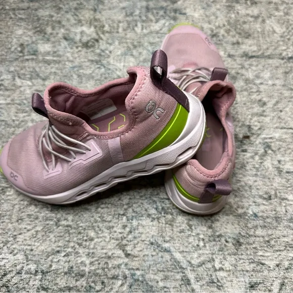On Running Cloudleap Mauve Kiwi Size 2