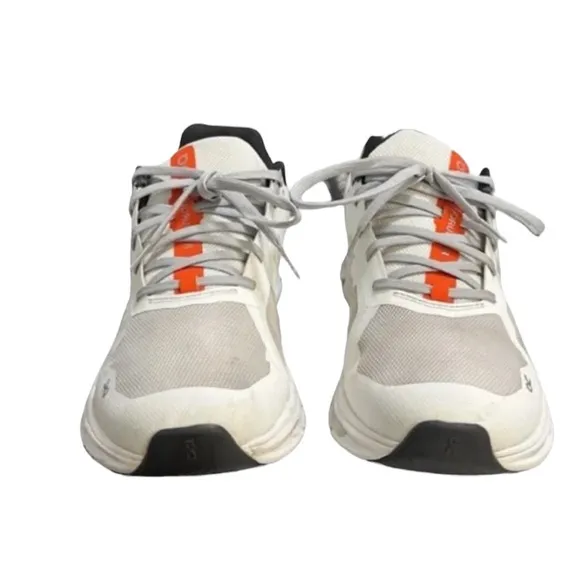 On Running Cloudrunner Sneakers Undyed White Flame  Men’s Size 8.5