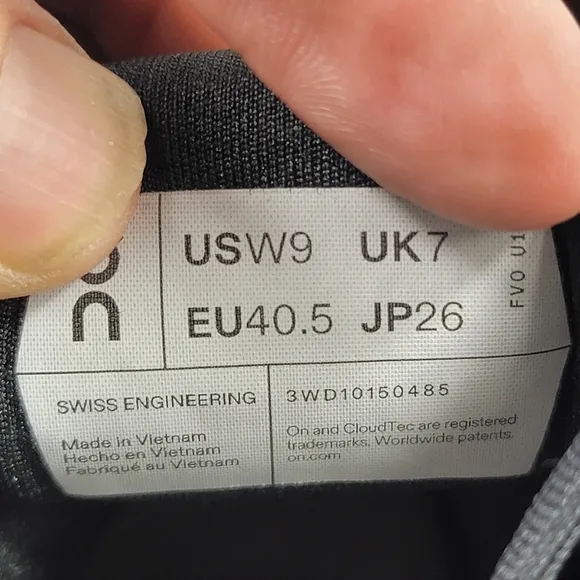 On Running Cloudswift Womens 9