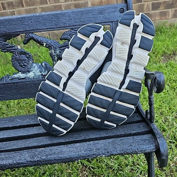 ON Running Gray and White Sneakers