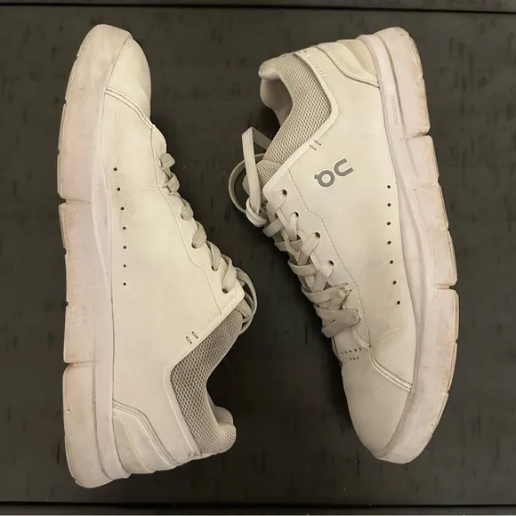 On Running The Roger All White Sneakers