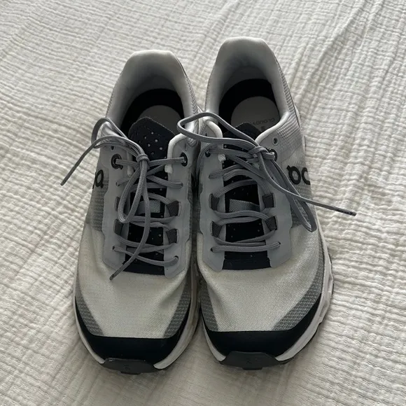 On Running White and Black Sneakers