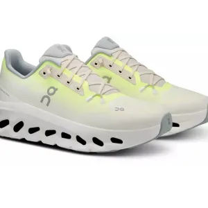 On Running White and Yellow Sneakers