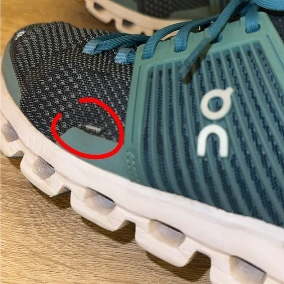 ON Running Women's Cloudswift Teal/Storm Shoes‎ Sneakers Size 7