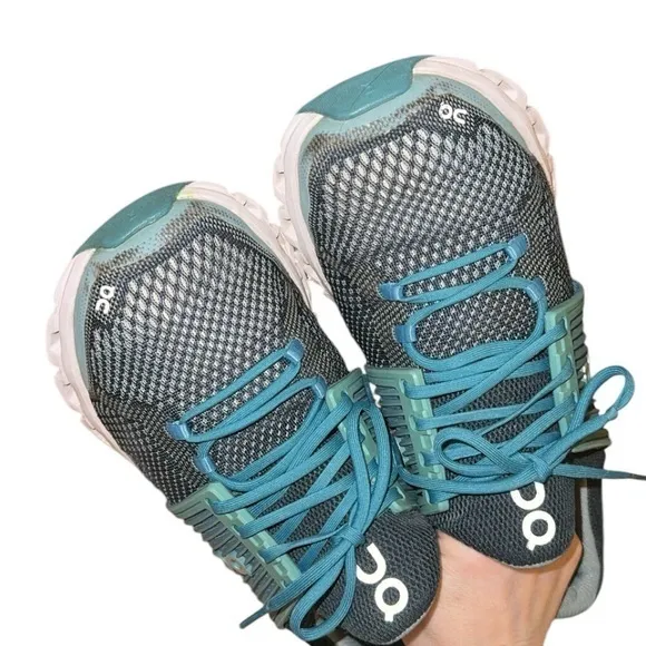 ON Running Women's Cloudswift Teal/Storm Shoes‎ Sneakers Size 7