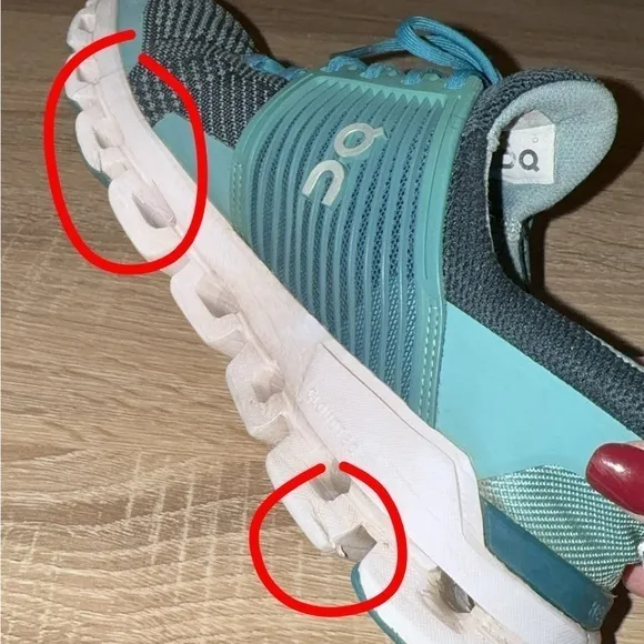 ON Running Women's Cloudswift Teal/Storm Shoes‎ Sneakers Size 7