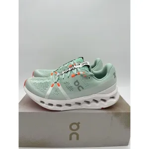 On Cloudsurfer Women’s Running Shoes Sneakers Size 6.5 Creek White New In Box