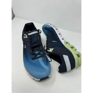 On Running Cloudflow Men's Ink/Meadow Athletic Sneakers Trainers 11.5
