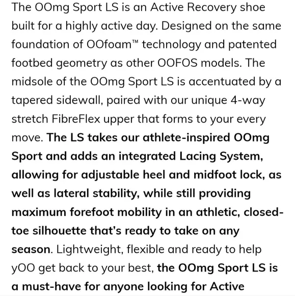 OOFOS OOmg Sport Low Shoe Olive Active Recovery Sport Lace Sneakers Men's 10.5