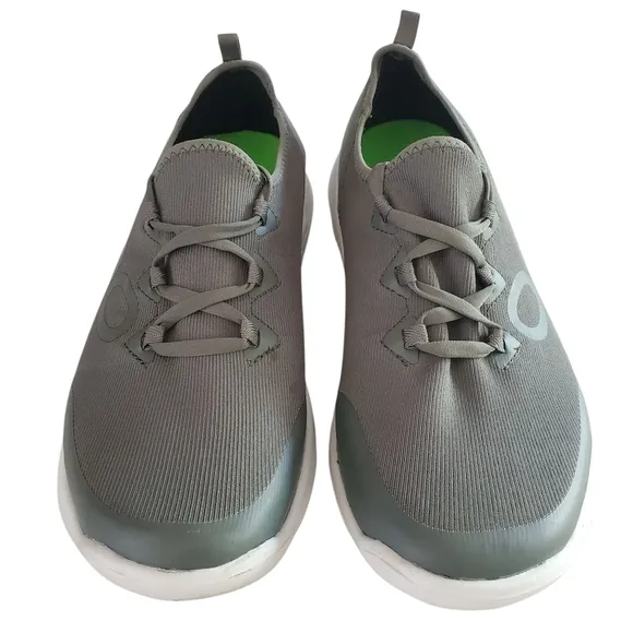 OOFOS OOmg Sport Low Shoe Olive Active Recovery Sport Lace Sneakers Men's 10.5