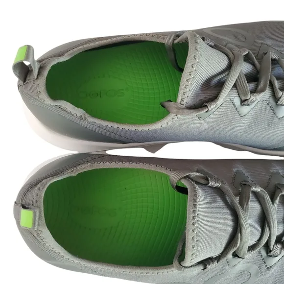 OOFOS OOmg Sport Low Shoe Olive Active Recovery Sport Lace Sneakers Men's 10.5