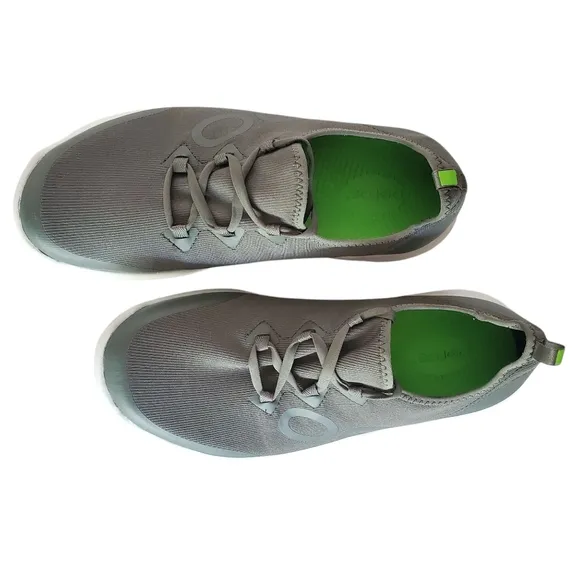 OOFOS OOmg Sport Low Shoe Olive Active Recovery Sport Lace Sneakers Men's 10.5