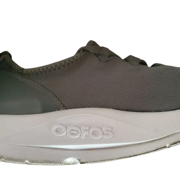 OOFOS OOmg Sport Low Shoe Olive Active Recovery Sport Lace Sneakers Men's 10.5