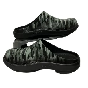 Oofos Shoes Women's 11 Men's 9 Oocloog Camo Mule Clog Slide Slip On Comfort